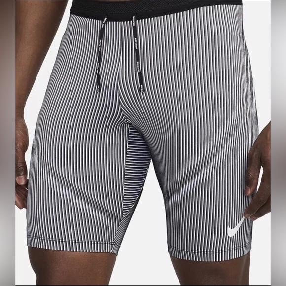 Nike AeroSwift Dri-FIT ADV 1/2-Length Running Tights Men's Size XL FN3369-013